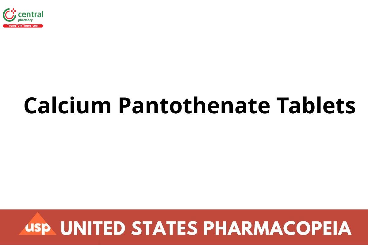 Calcium Pantothenate Tablets