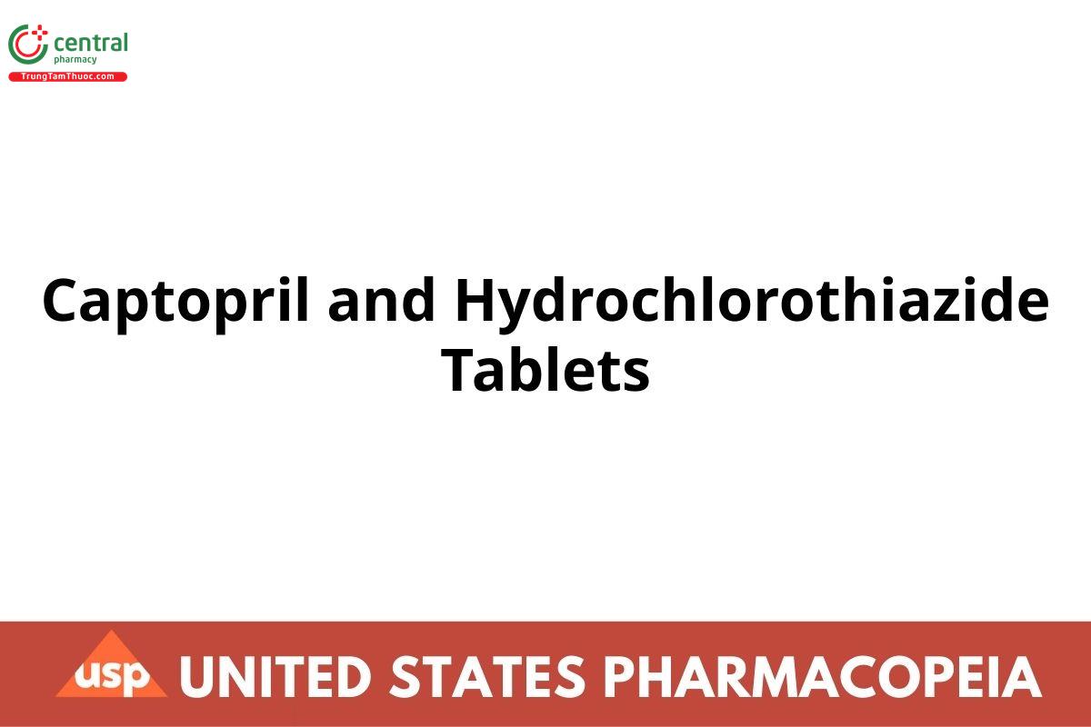 Captopril and Hydrochlorothiazide Tablets