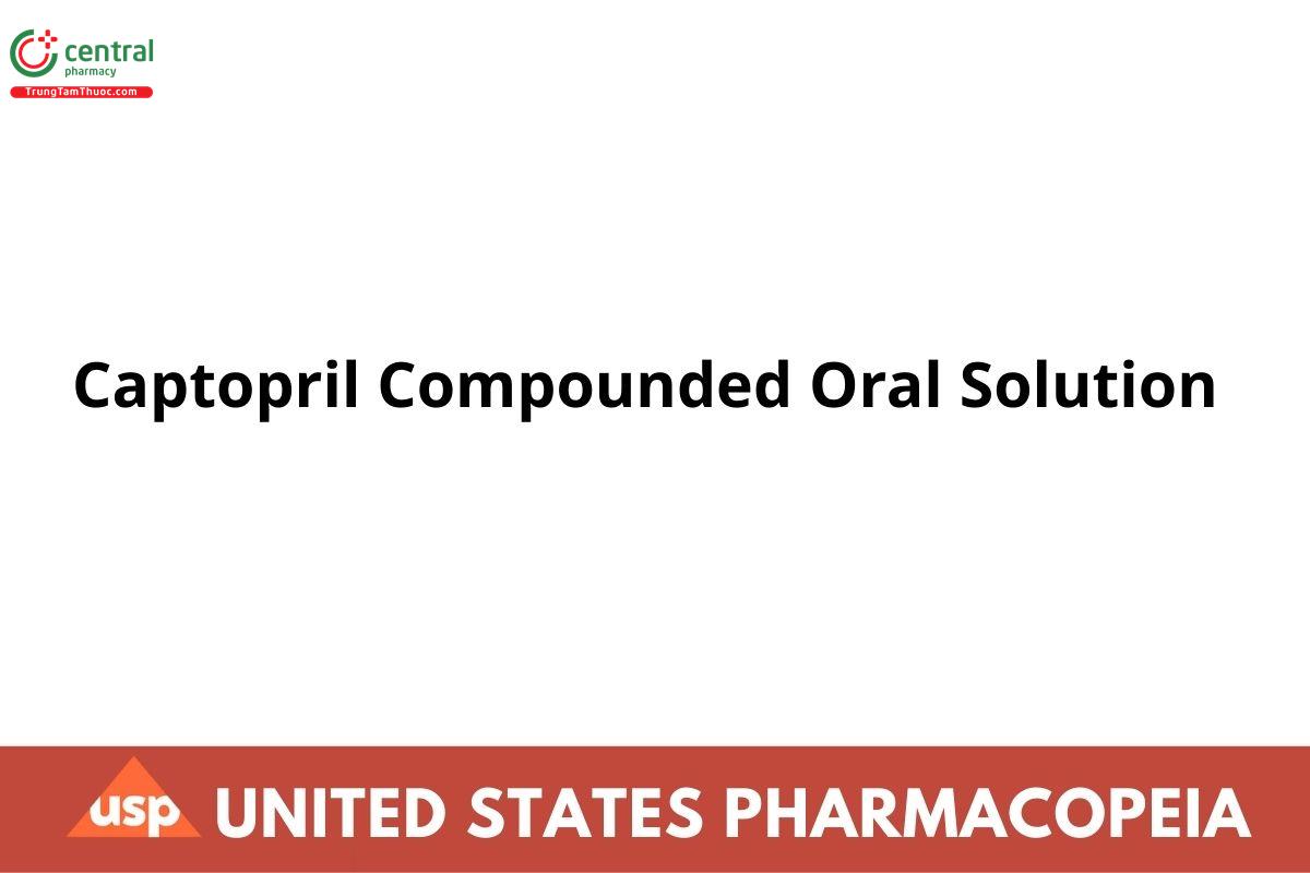 Captopril Compounded Oral Solution