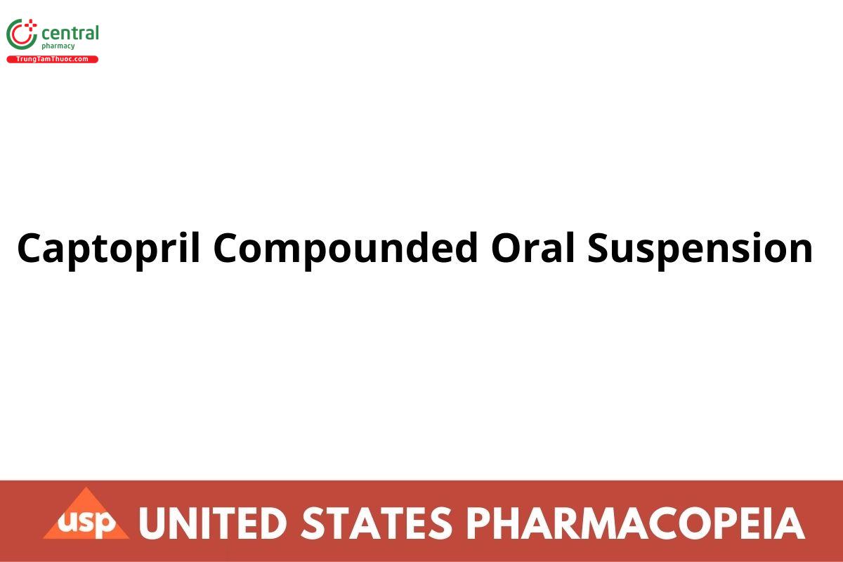 Captopril Compounded Oral Suspension