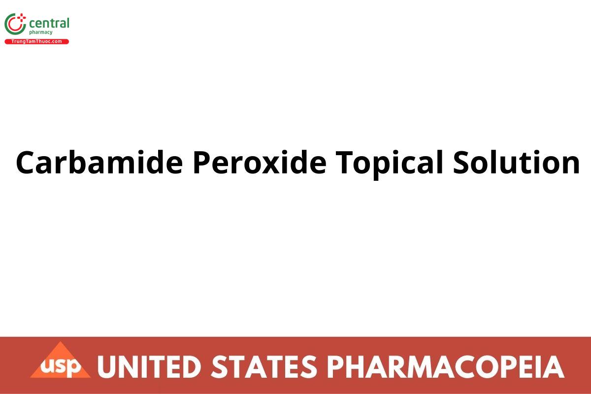 Carbamide Peroxide Topical Solution