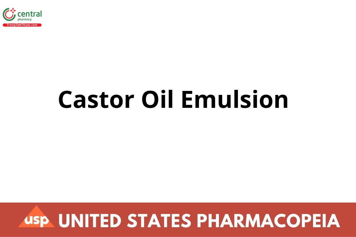 Castor Oil Emulsion - Definition, Identification, Assay - USP 2025 