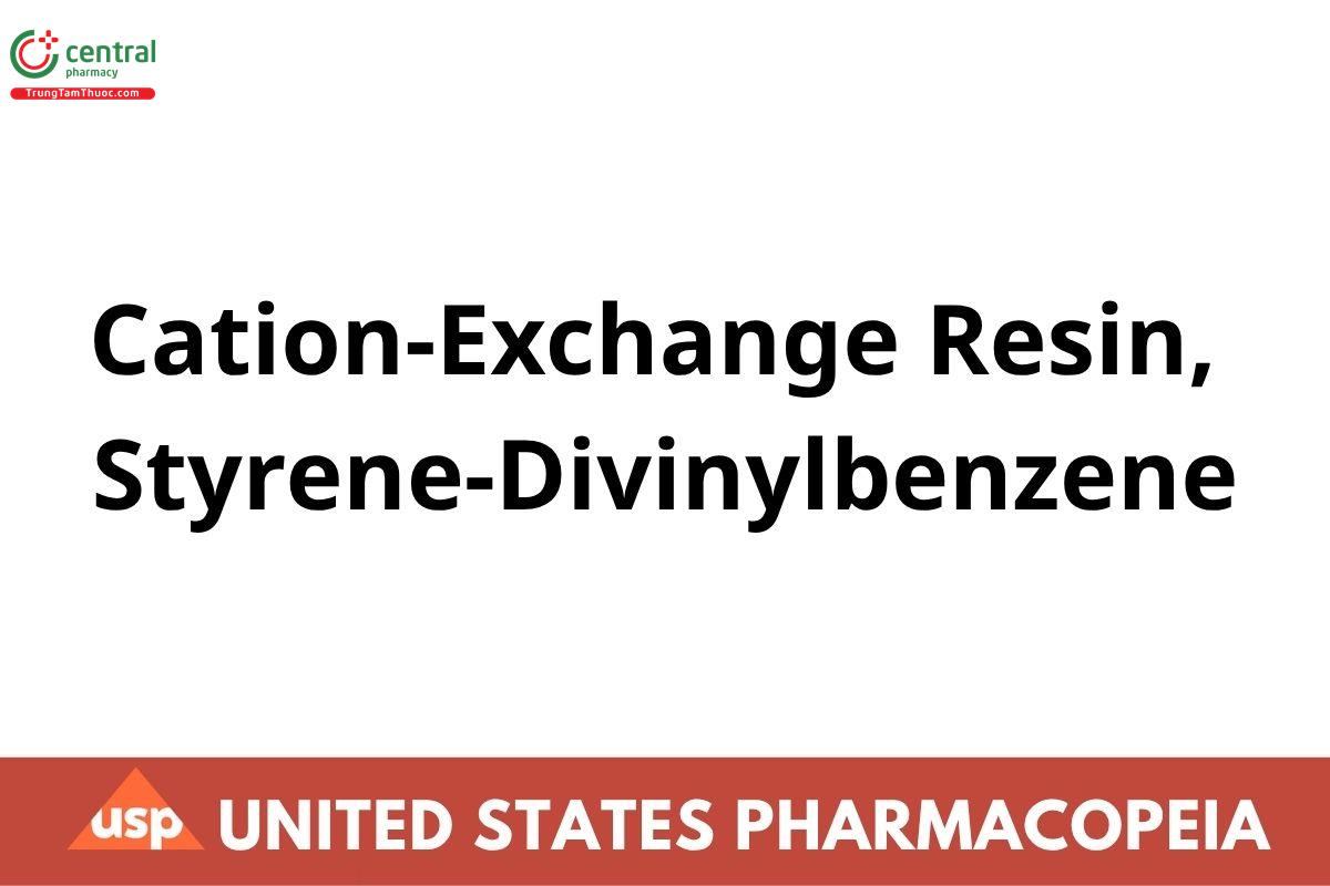 Cation-Exchange Resin, Styrene-Divinylbenzene