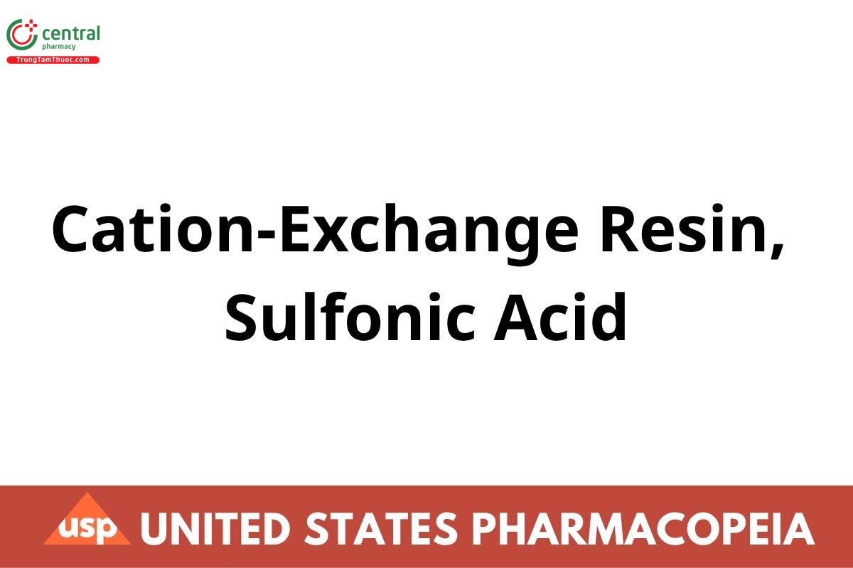 Cation-Exchange Resin, Sulfonic Acid