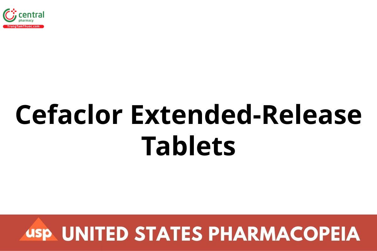 Cefaclor Extended-Release Tablets