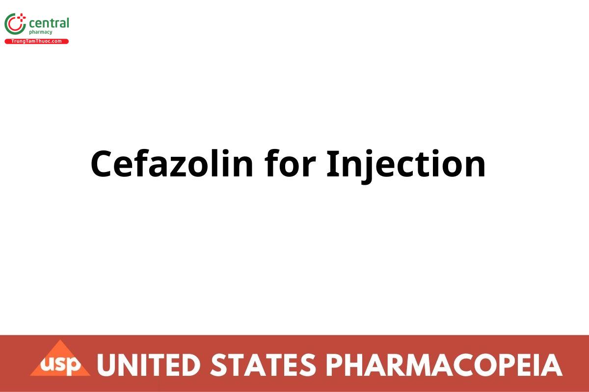 Cefazolin for Injection