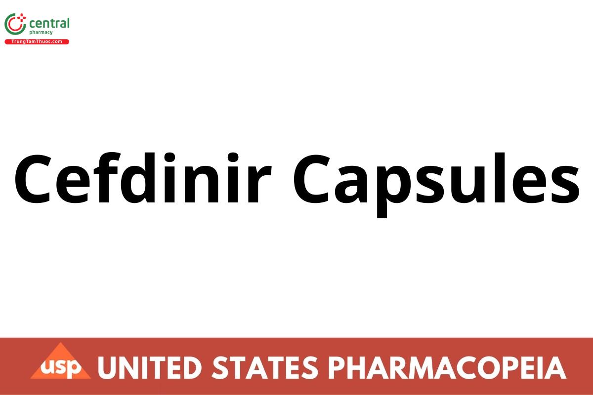 Cefdinir Capsules