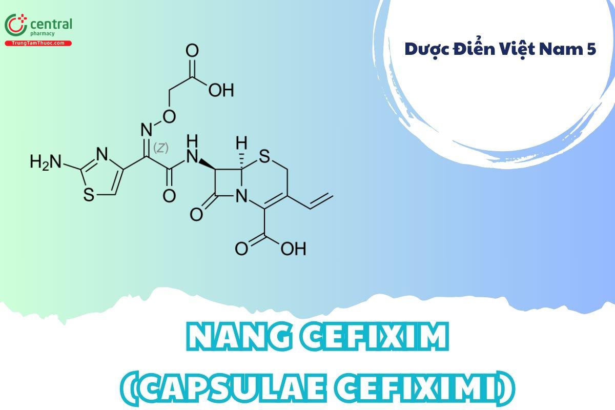 Nang Cefixim (Capsulae Cefiximi)