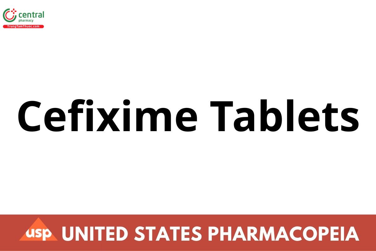 Cefixime Tablets
