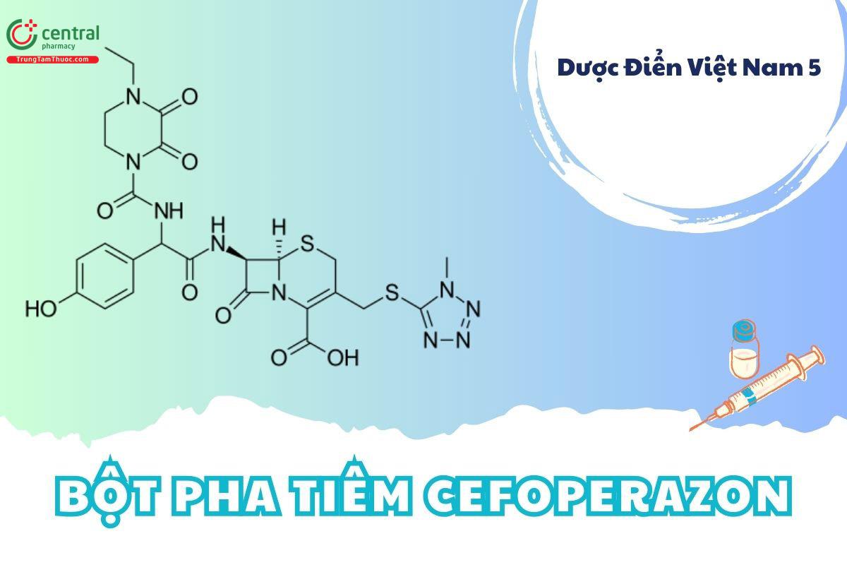 Bột pha tiêm Cefoperazon