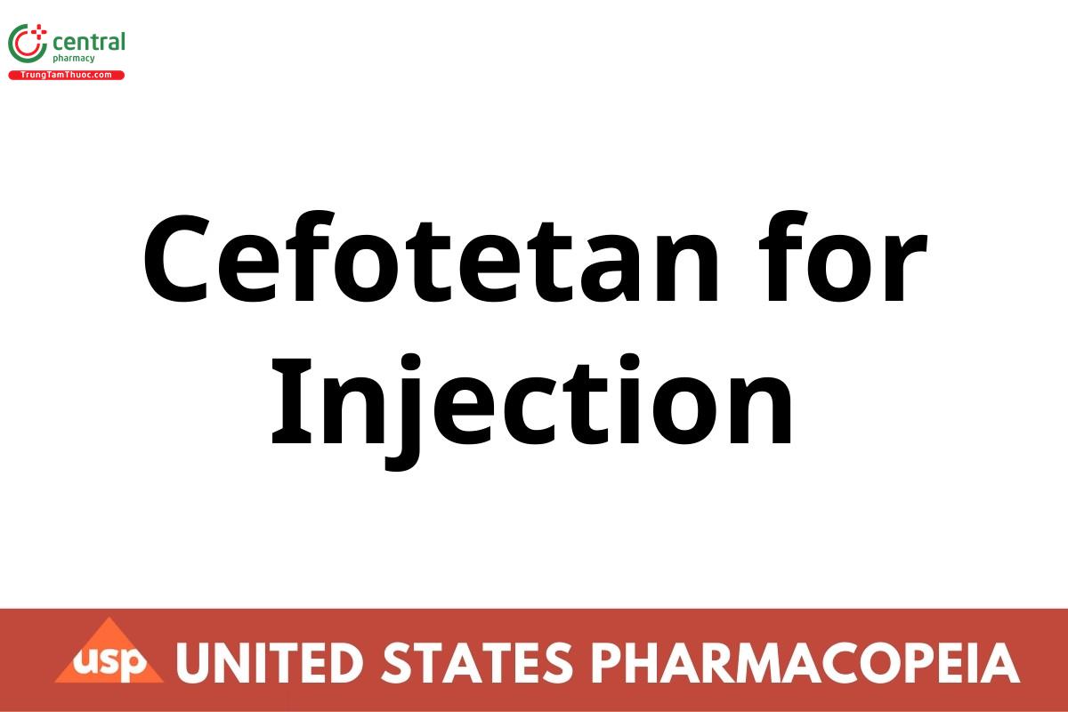 Cefotetan for Injection