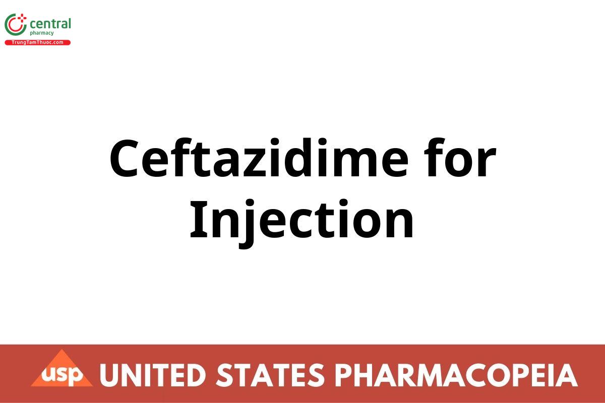 Ceftazidime for Injection