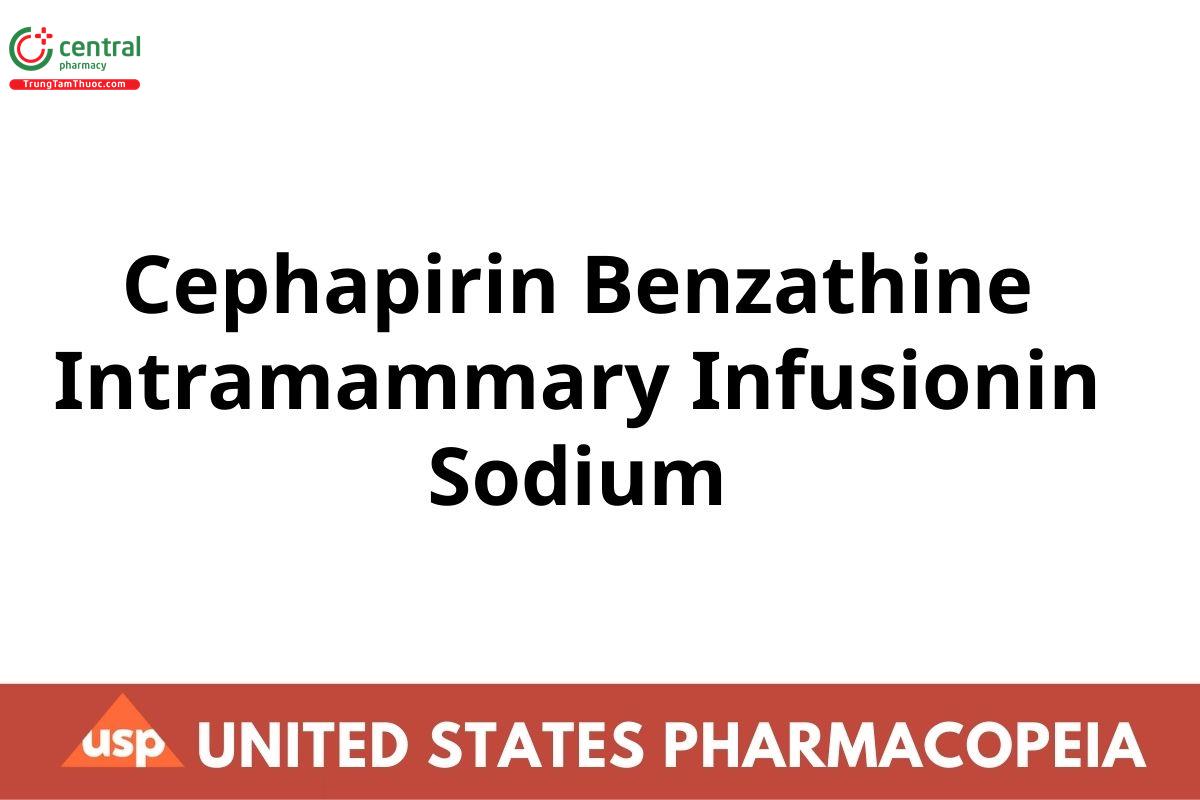 Cephapirin Benzathine Intramammary Infusionin Sodium