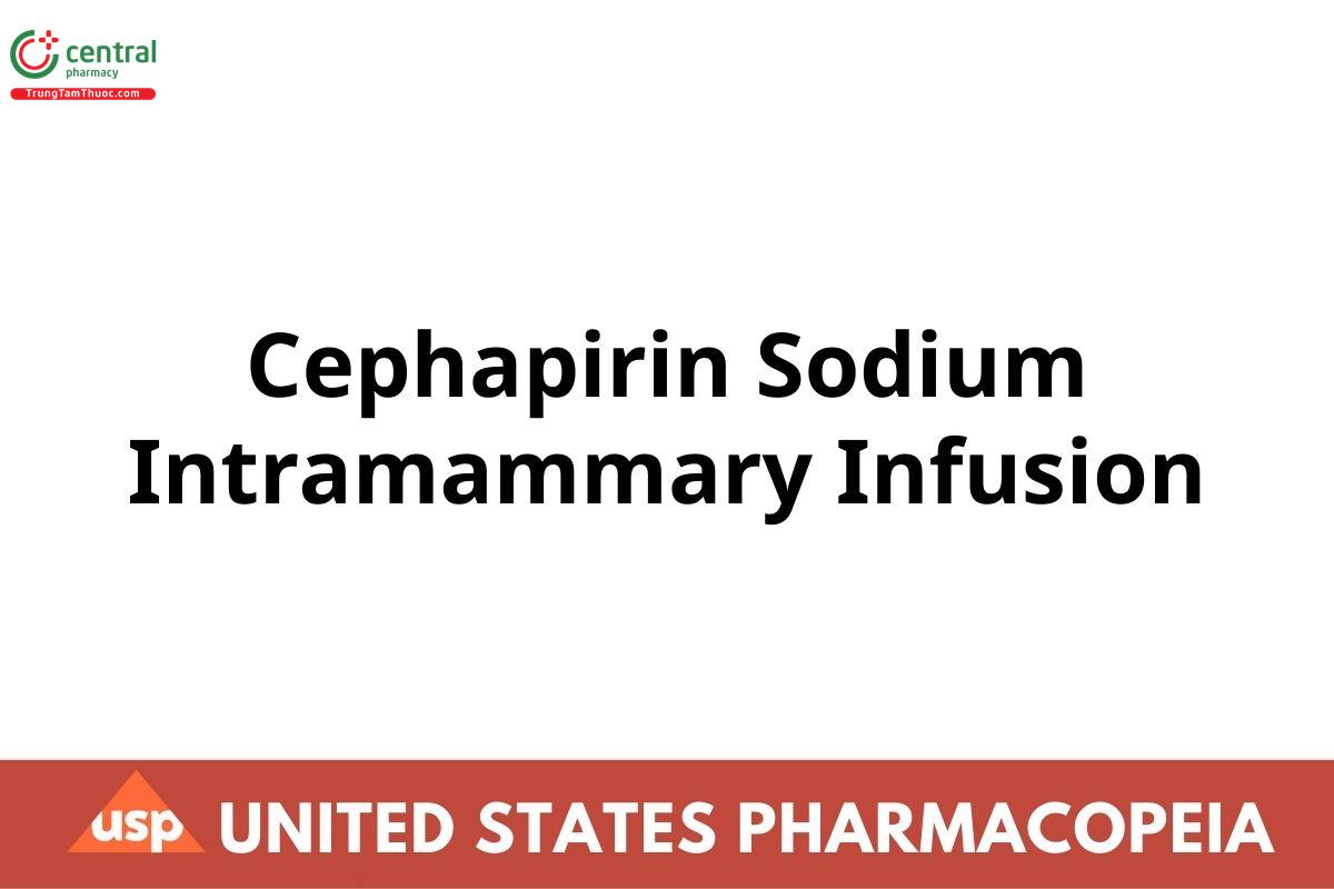 Cephapirin Sodium Intramammary Infusion
