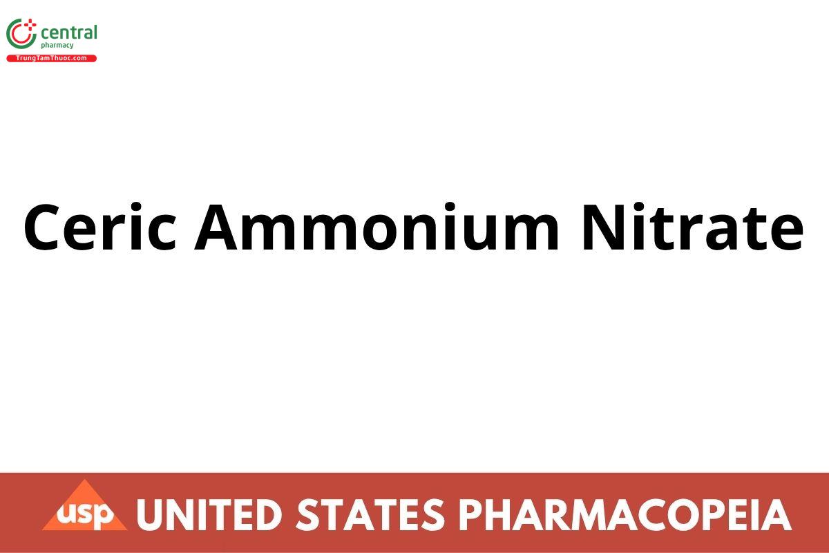 Ceric Ammonium Nitrate,