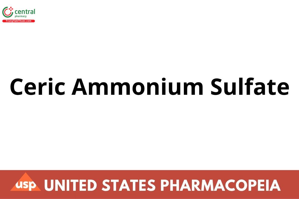 Ceric Ammonium Sulfate,