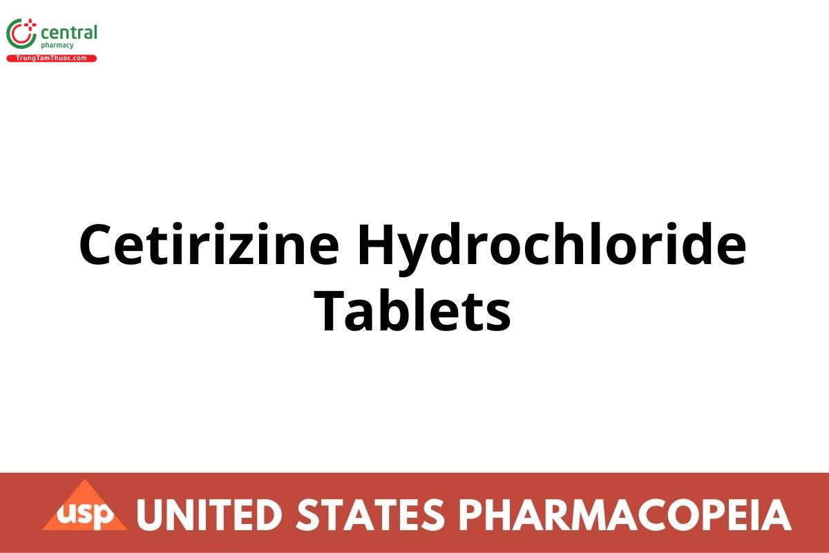 Cetirizine Hydrochloride Tablets