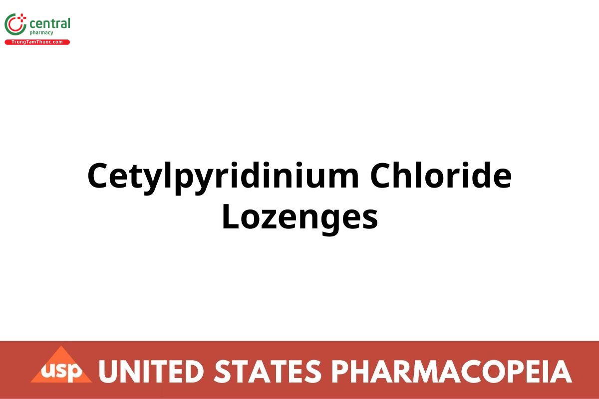 Cetylpyridinium Chloride Lozenges