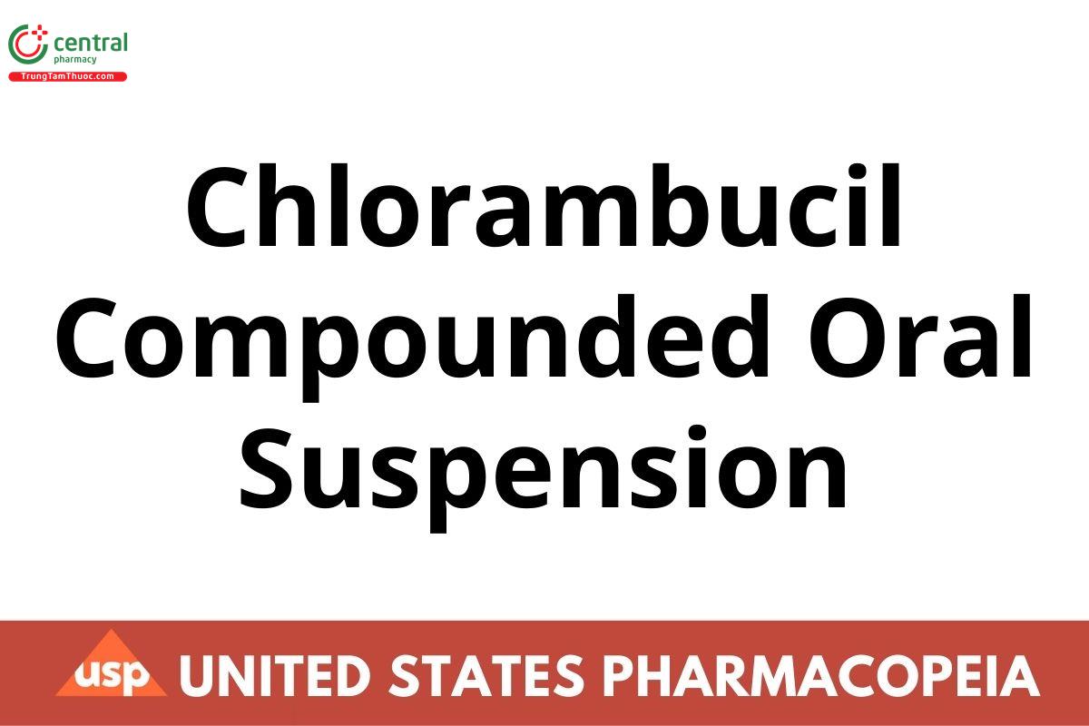 Chlorambucil Compounded Oral Suspension