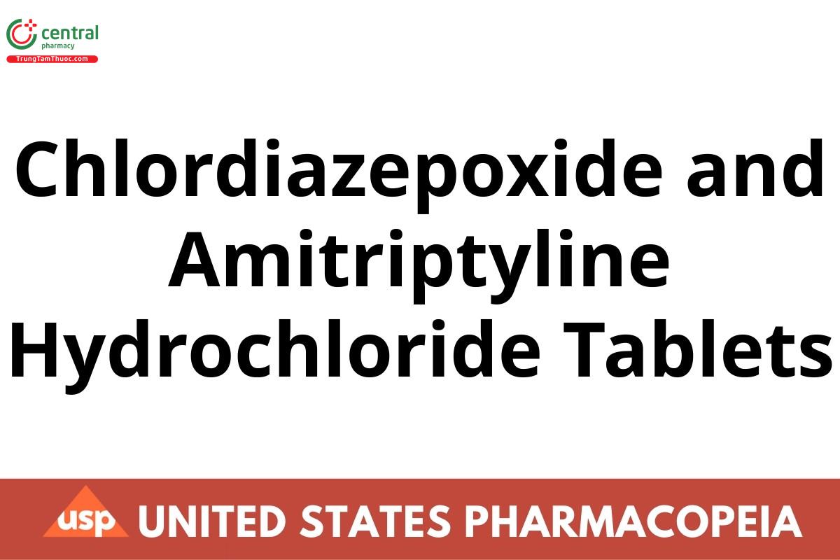 Chlordiazepoxide and Amitriptyline Hydrochloride Tablets