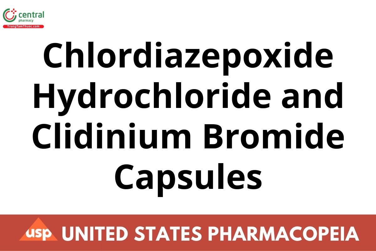 Chlordiazepoxide Hydrochloride and Clidinium Bromide Capsules