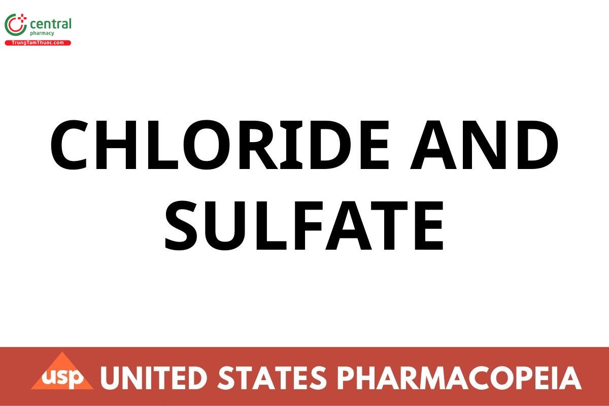 CHLORIDE AND SULFATE