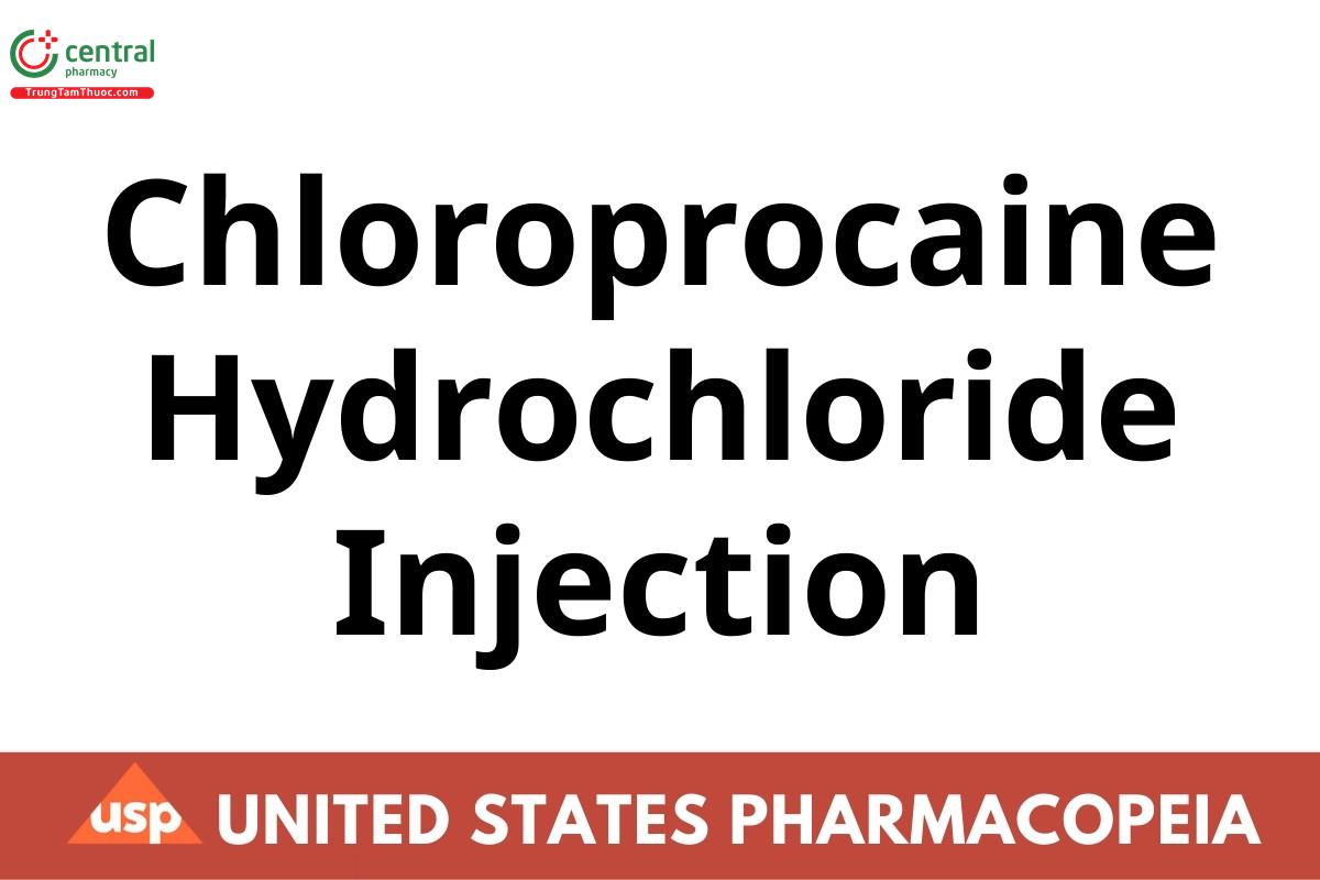 Chloroprocaine Hydrochloride Injection