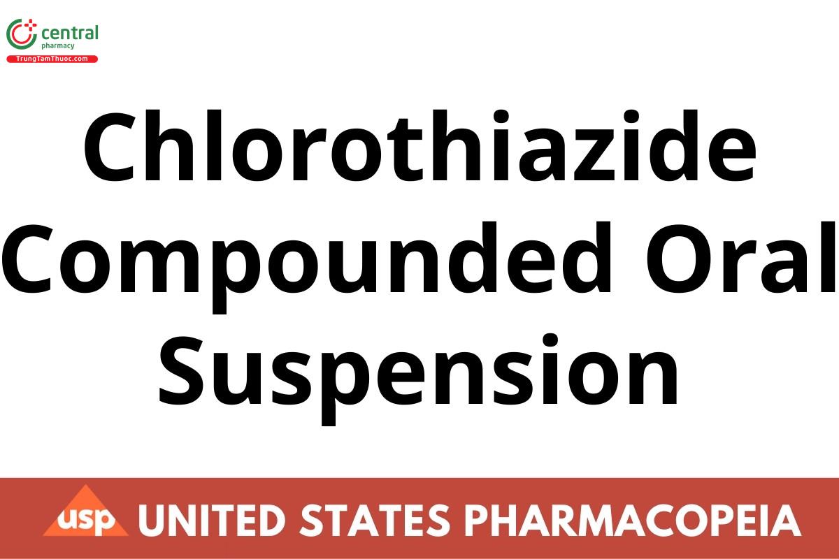 Chlorothiazide Compounded Oral Suspension