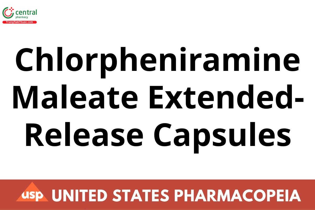 Chlorpheniramine Maleate Extended-Release Capsules