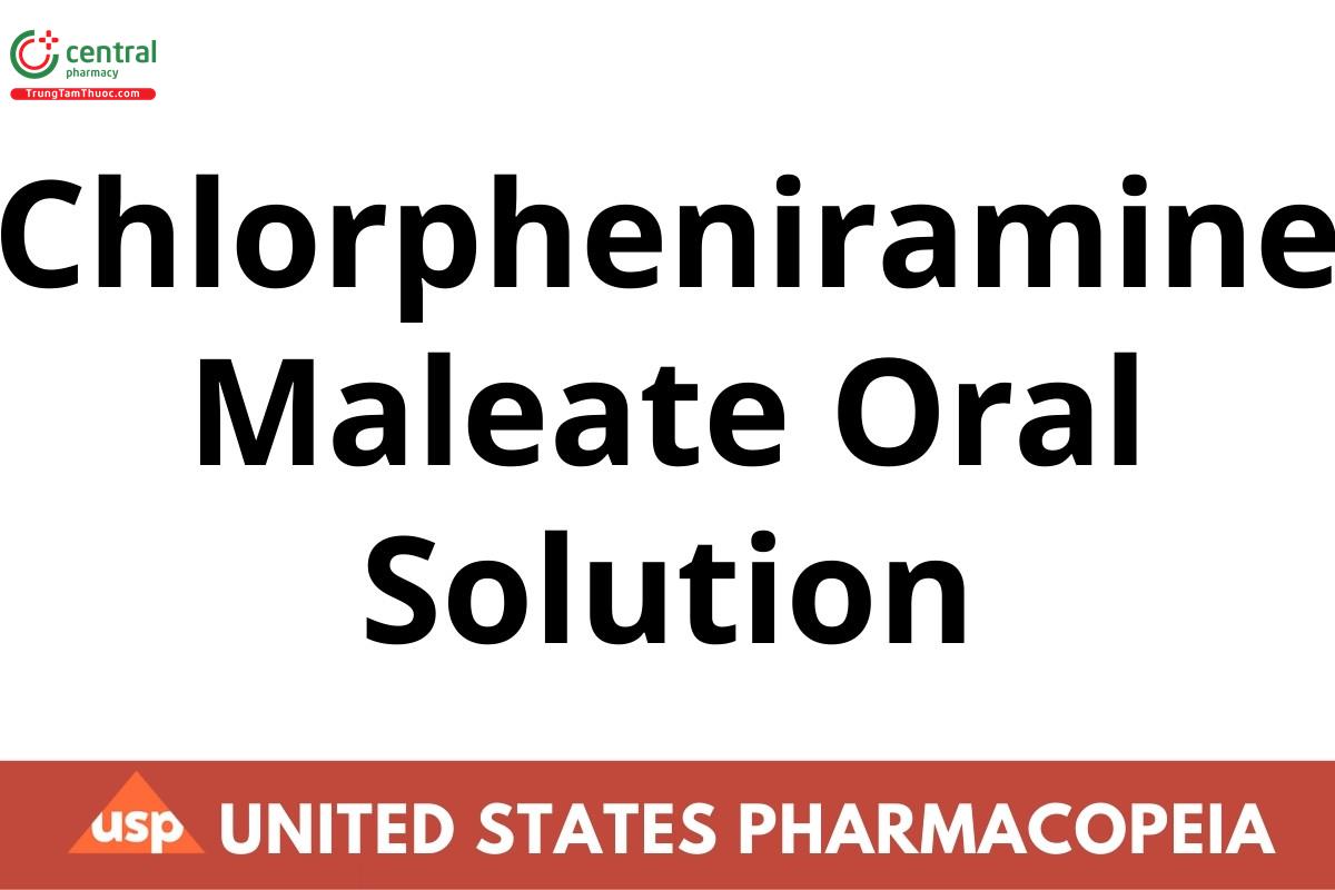 Chlorpheniramine Maleate Oral Solution