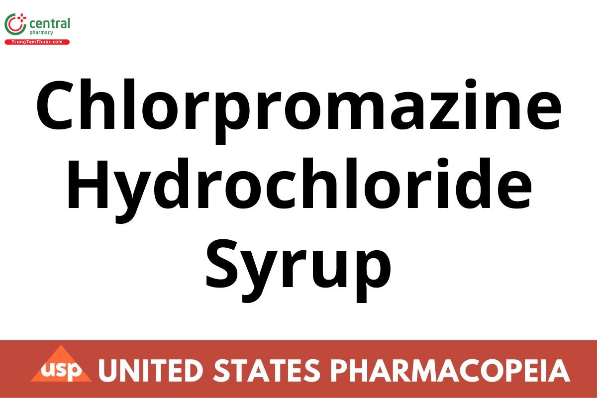 Chlorpromazine Hydrochloride Syrup