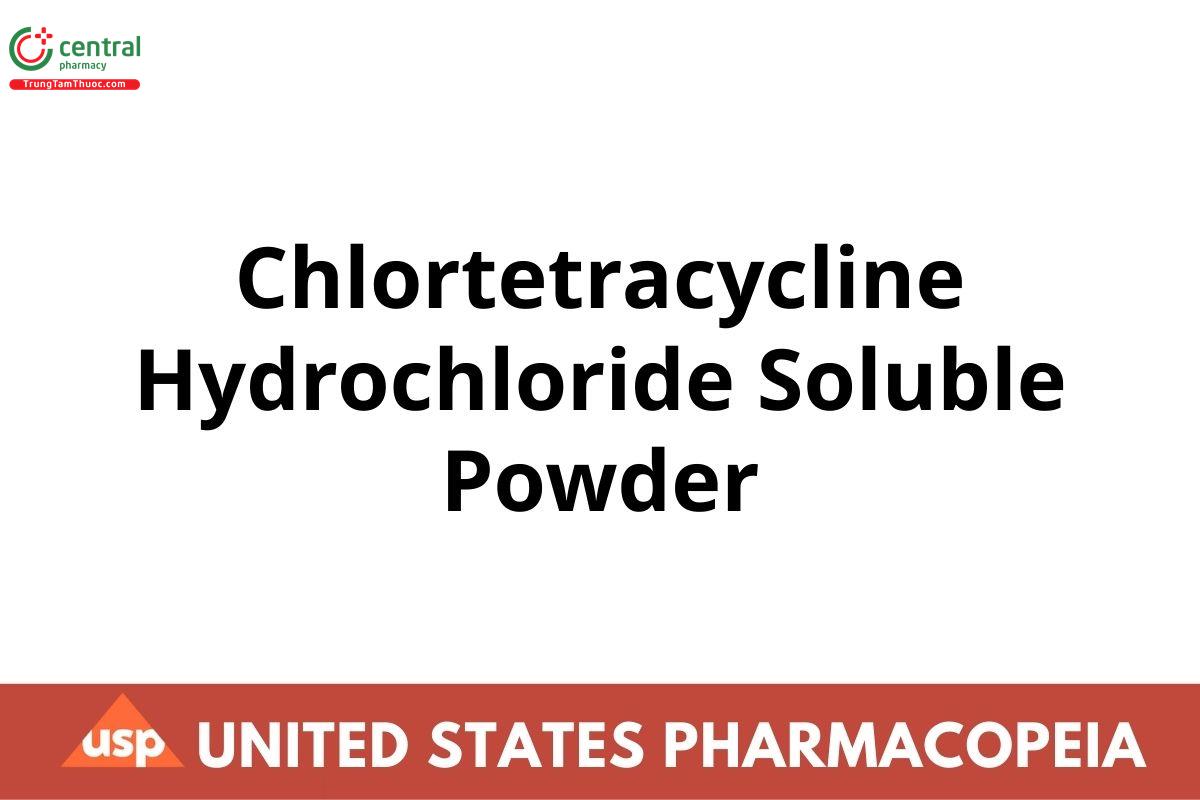 Chlortetracycline Hydrochloride Soluble Powder