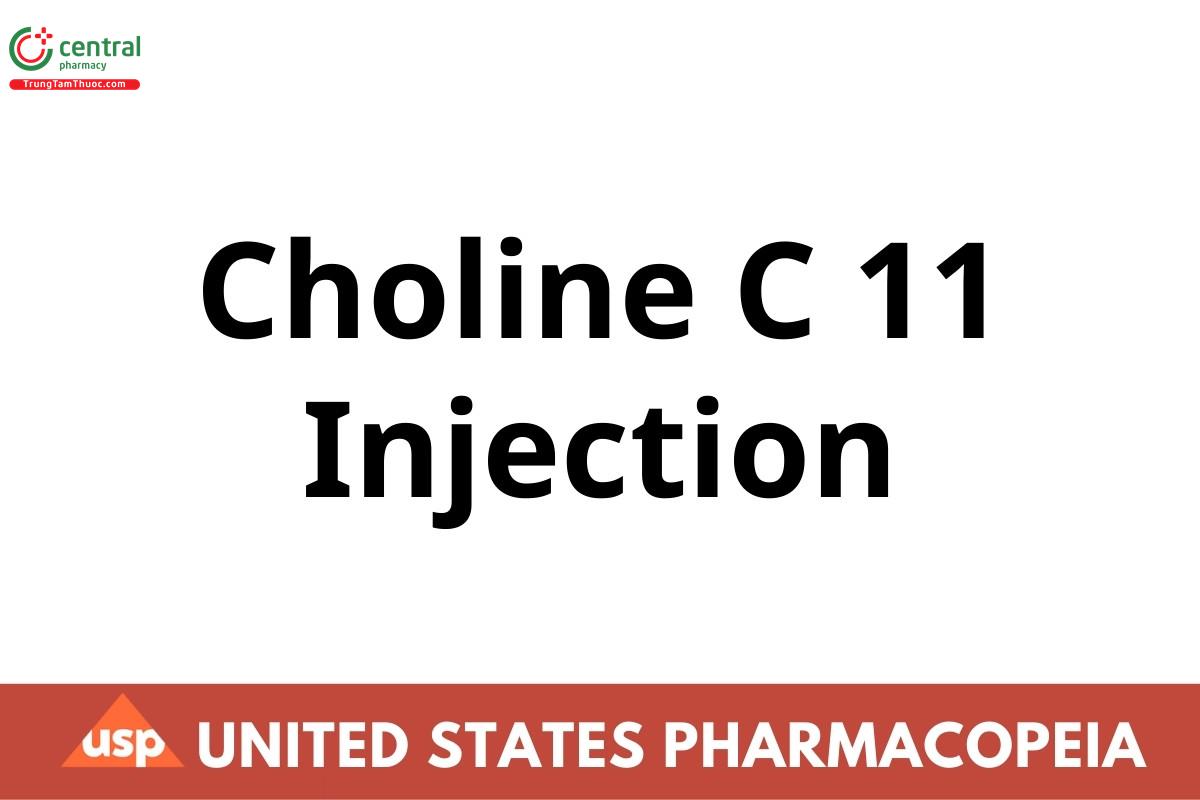 Choline C 11 Injection