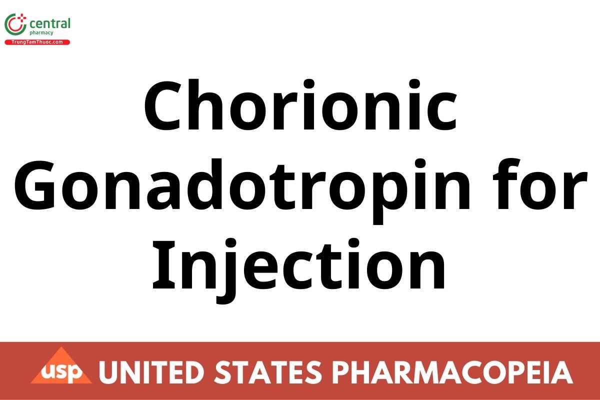 Chorionic Gonadotropin for Injection