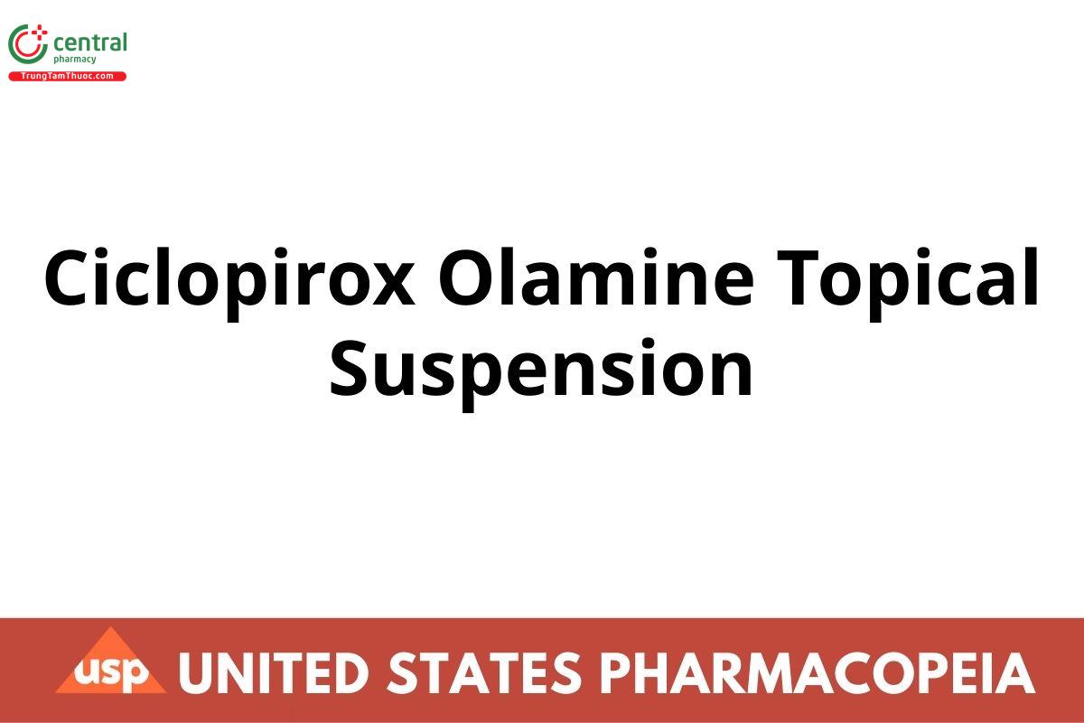 Ciclopirox Olamine Topical Suspension