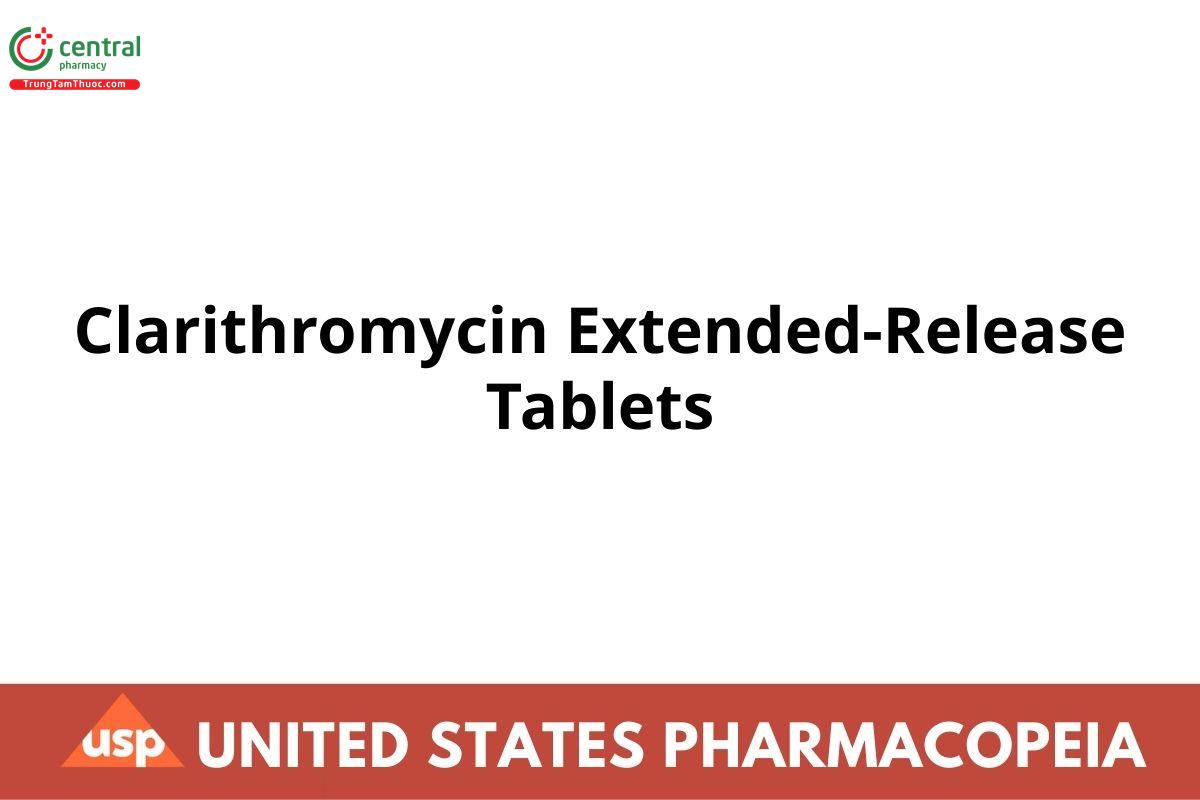 Clarithromycin Extended-Release Tablets