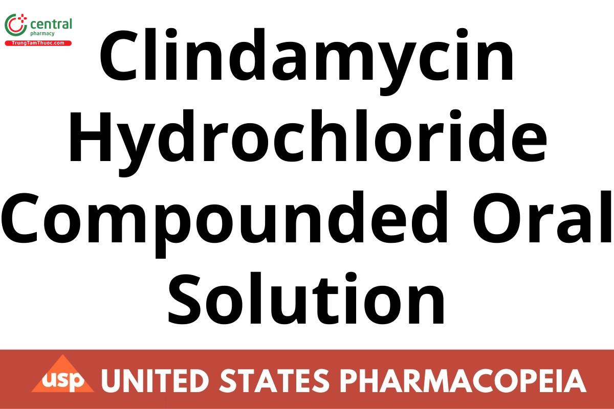 Clindamycin Hydrochloride Compounded Oral Solution