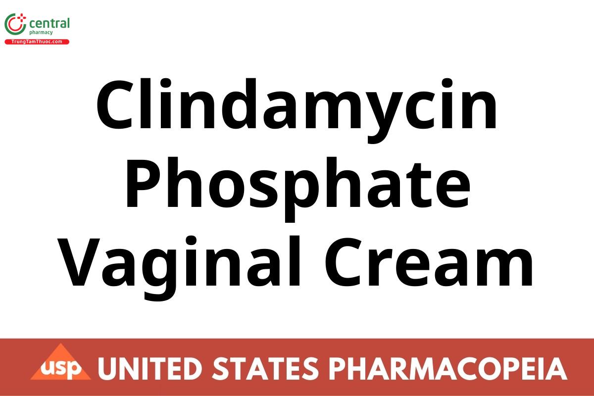 Clindamycin Phosphate Vaginal Cream