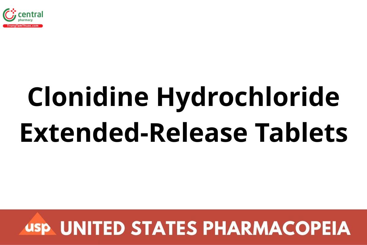 Clonidine Hydrochloride Extended-Release Tablets