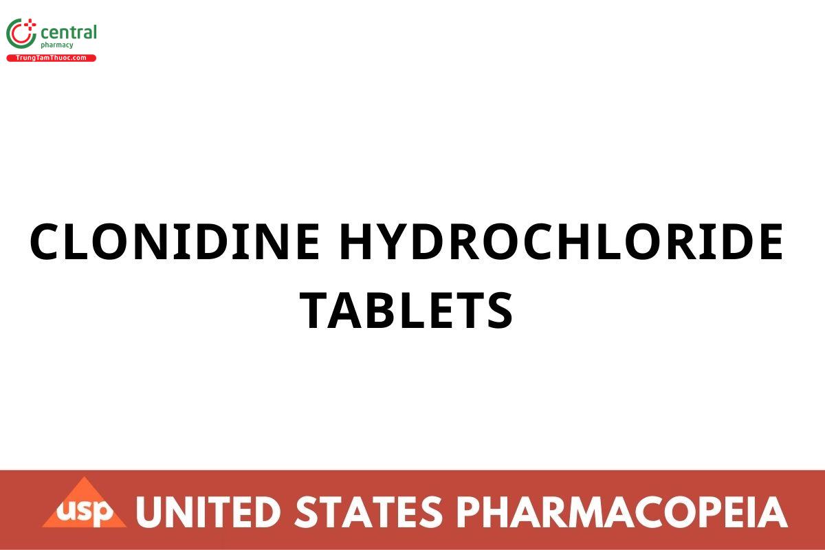 Clonidine Hydrochloride Tablets