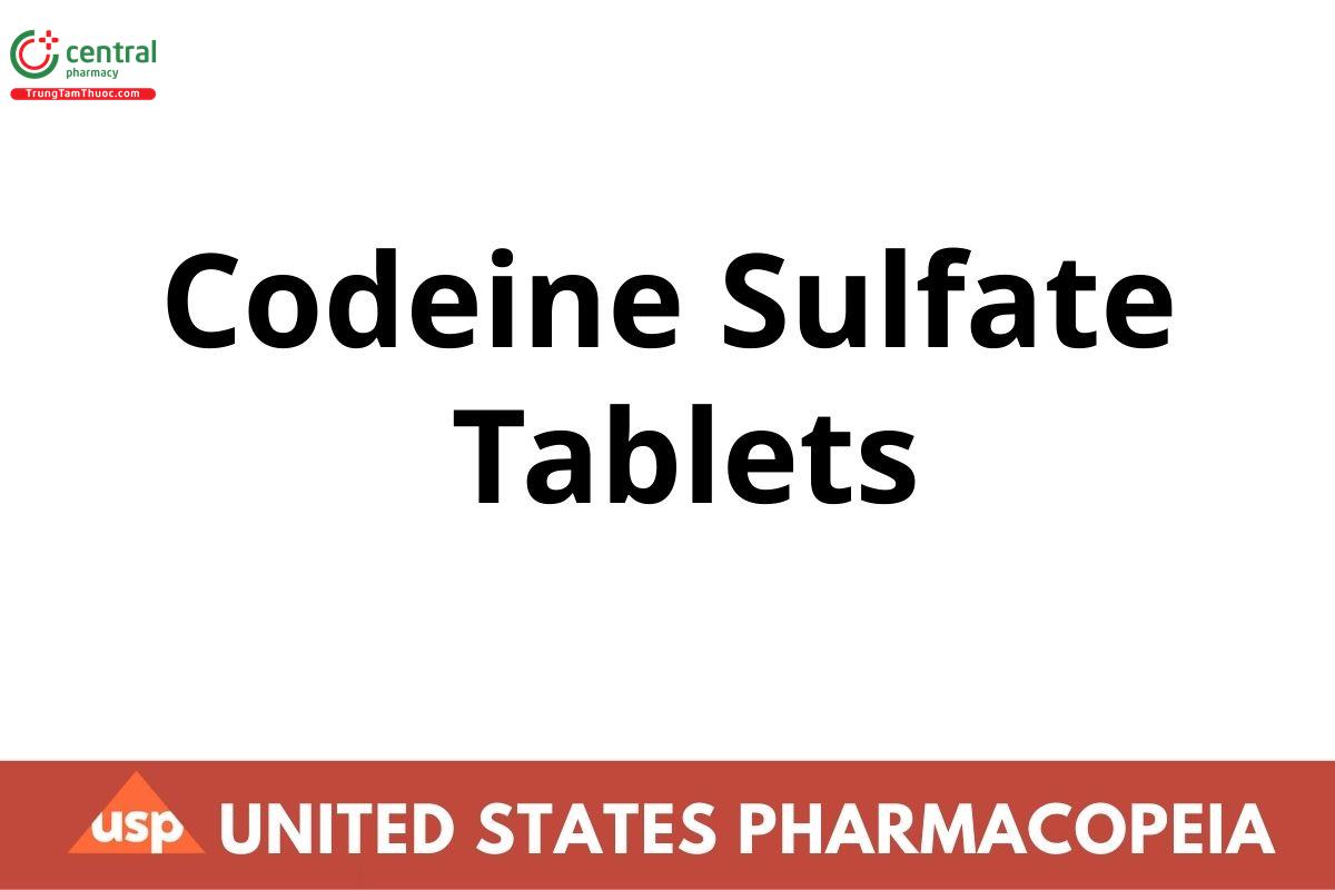 Codeine Sulfate Tablets
