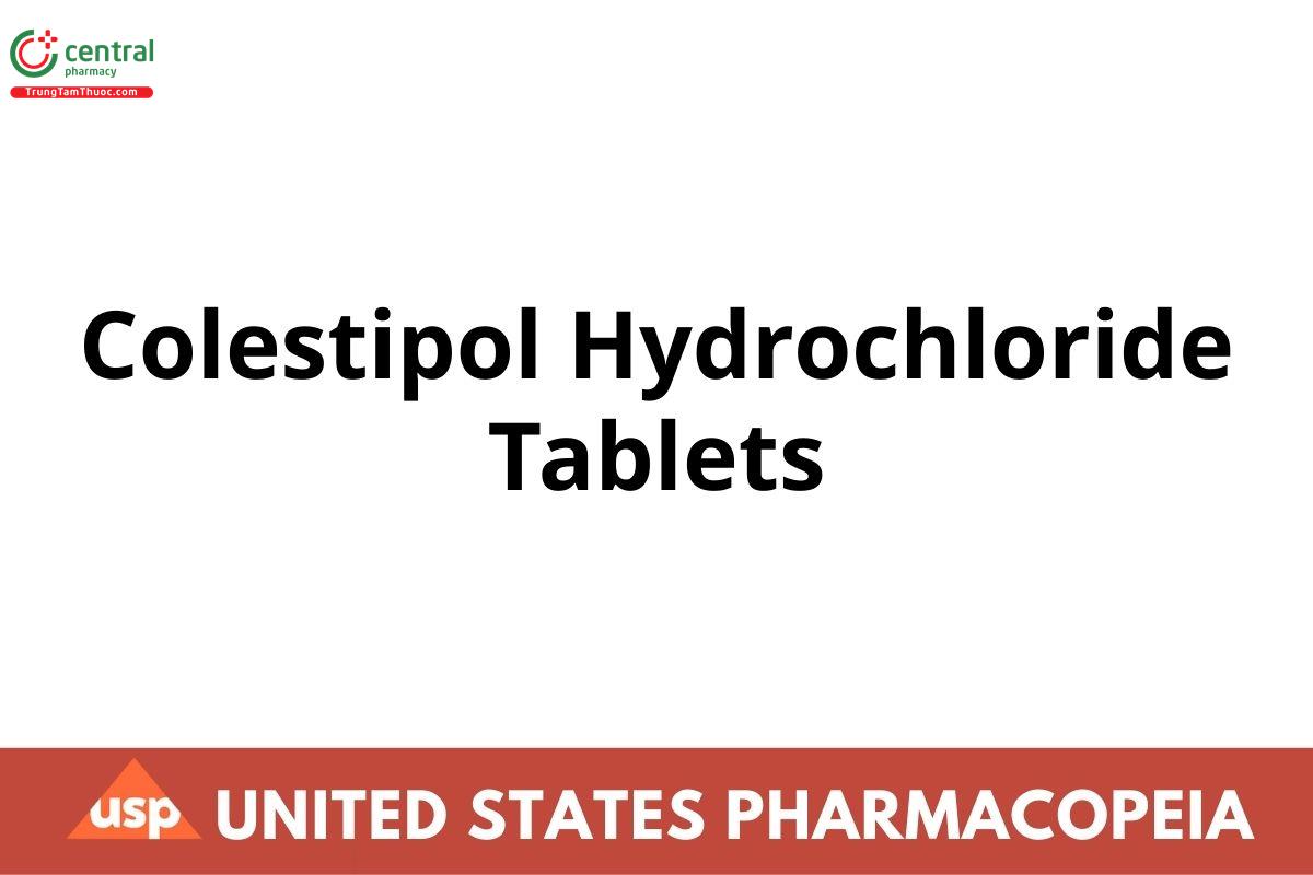 Colestipol Hydrochloride Tablets