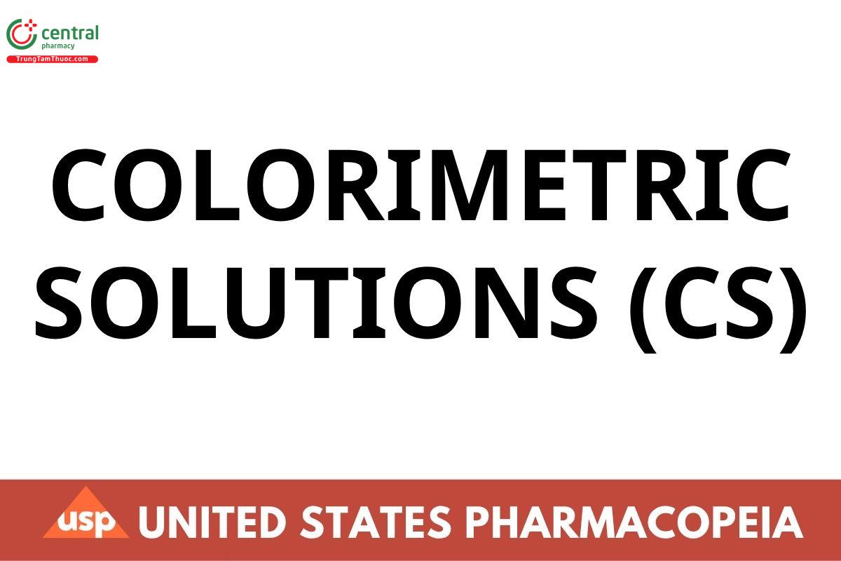 COLORIMETRIC SOLUTIONS (CS)