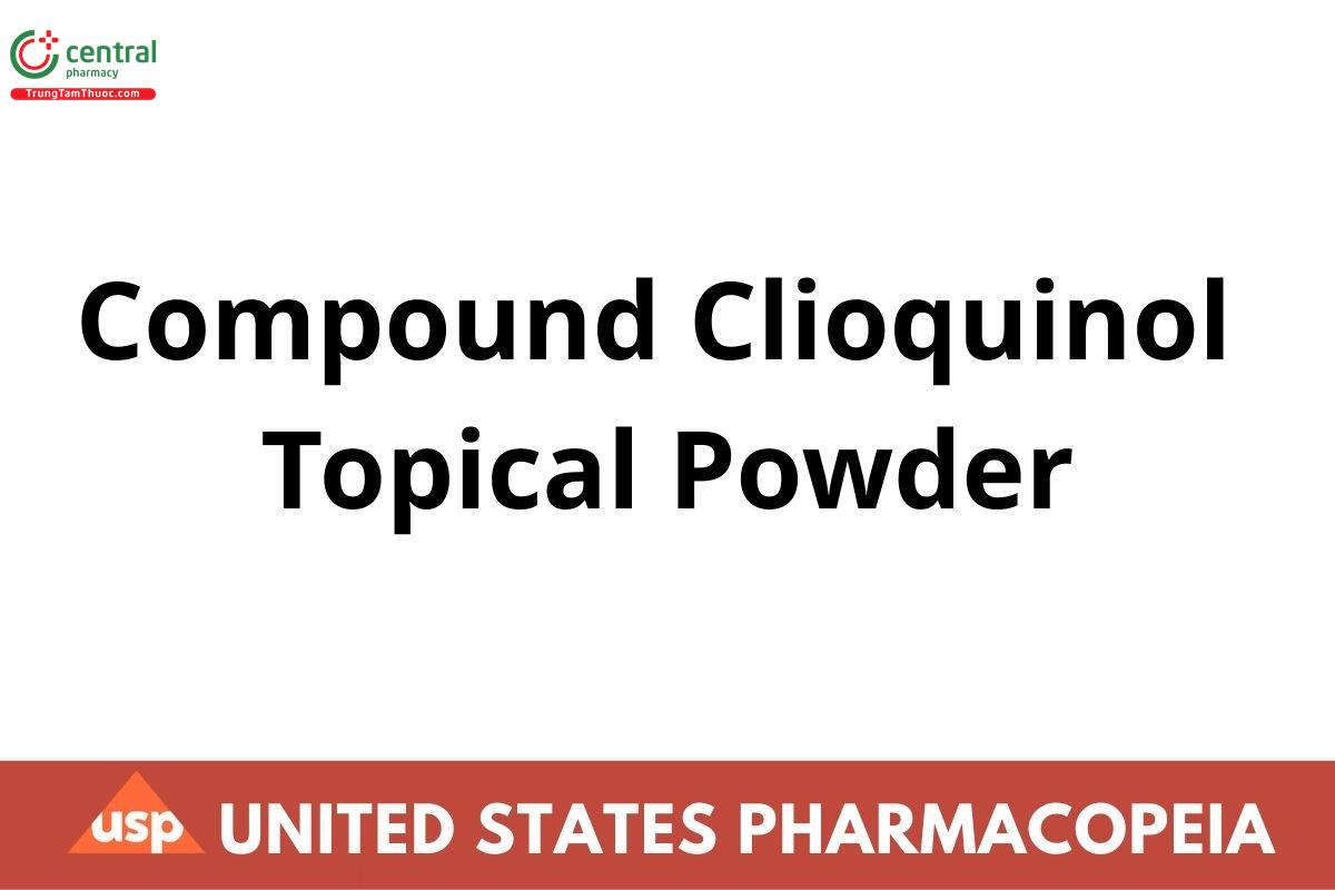 Compound Clioquinol Topical Powder