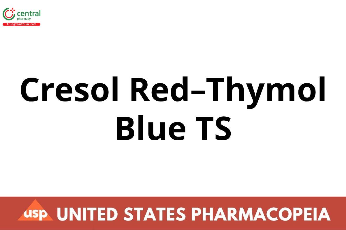Cresol Red–Thymol Blue TS