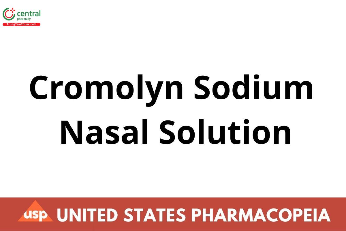Cromolyn Sodium Nasal Solution