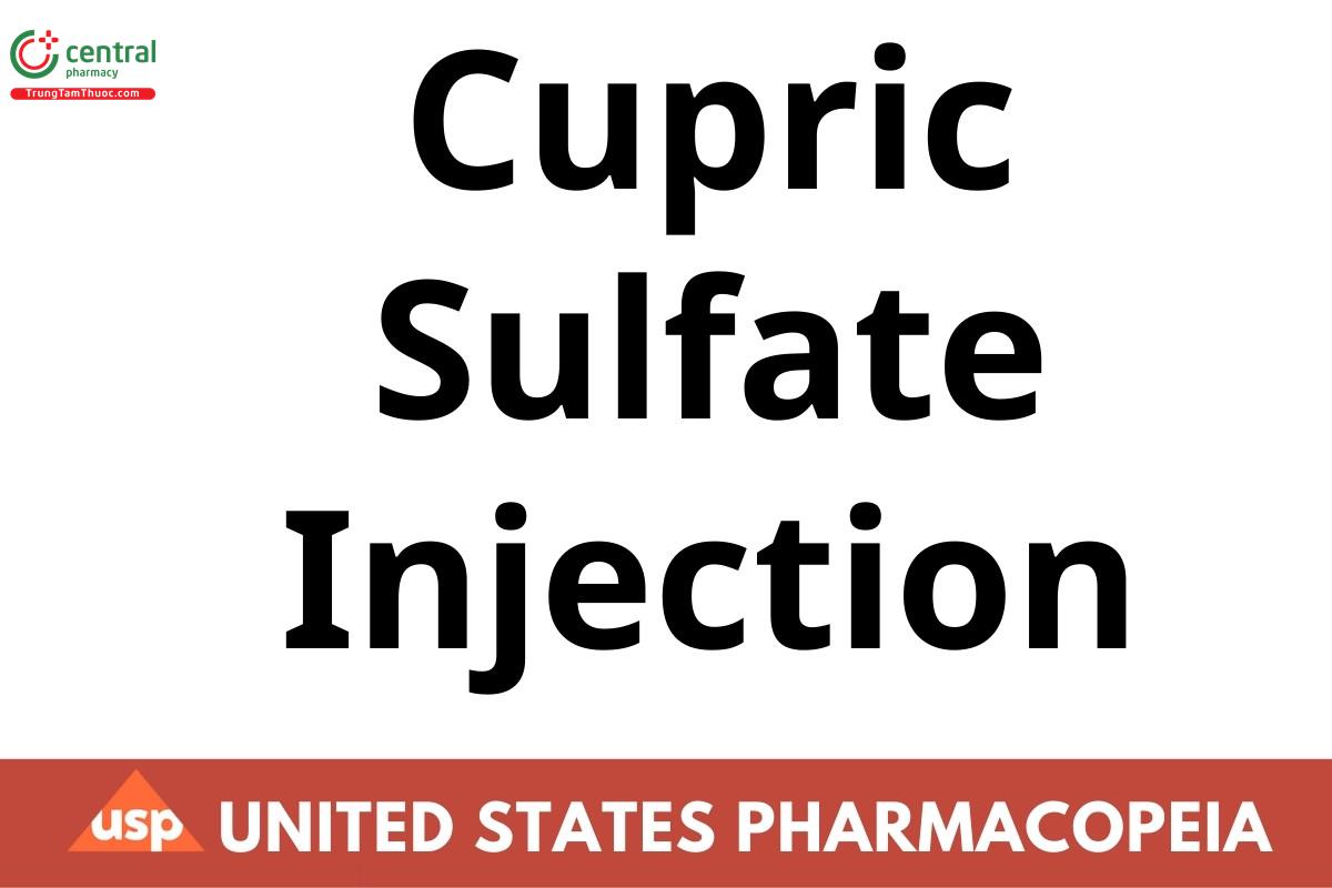 Cupric Sulfate Injection