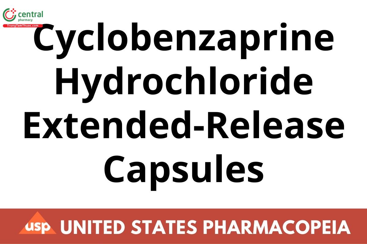 Cyclobenzaprine Hydrochloride Extended-Release Capsules