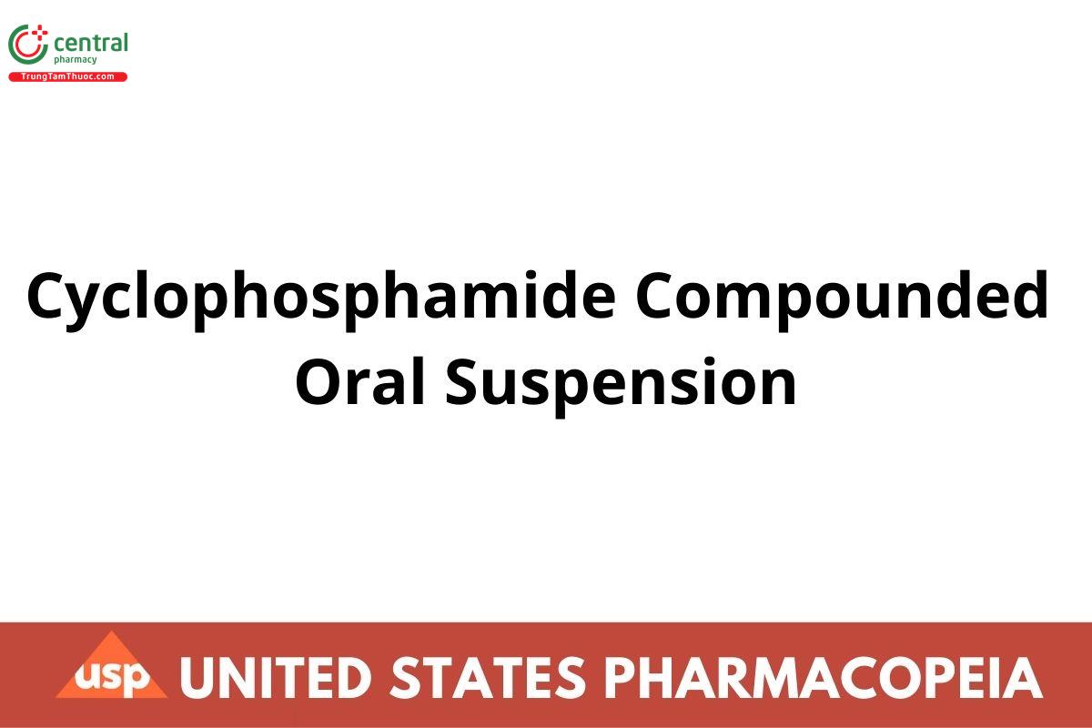 Cyclophosphamide Compounded Oral Suspension