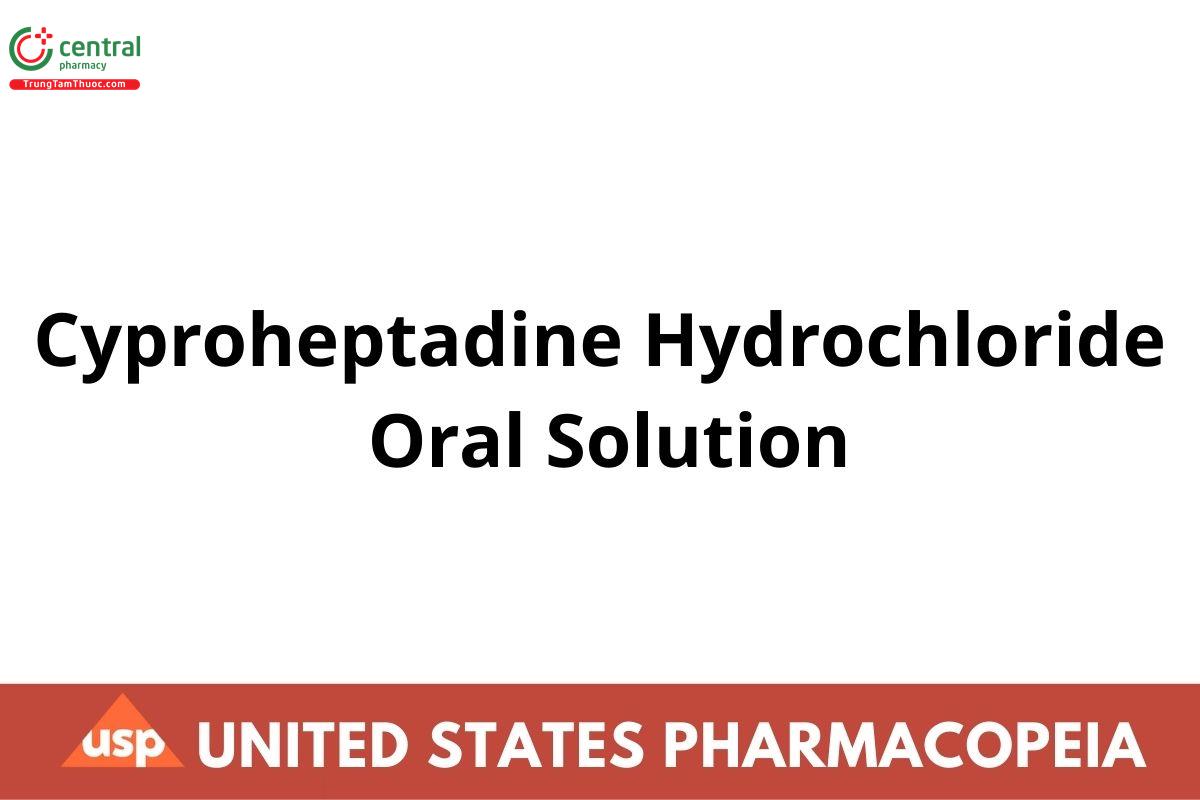 Cyproheptadine Hydrochloride Oral Solution